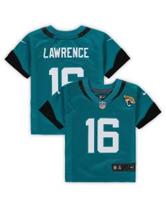 Preschool Jacksonville Jaguars Trevor Lawrence Teal Game Jersey