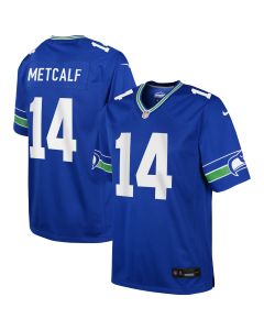 Preschool Seattle Seahawks DK Metcalf Royal Game Jersey