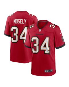 Quandre Mosely 34 Tampa Bay Buccaneers Game Men Jersey – Red