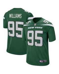 Quinnen Williams 95 New York Jets Men Game Jersey – Gotham Green