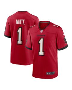 Rachaad White 1 Tampa Bay Buccaneers Men Game Jersey – Red
