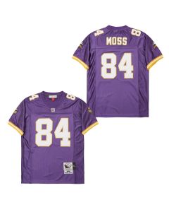 Randy Moss 84 Minnesota Vikings Throwback Men Jersey – Purple