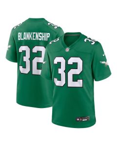 Reed Blankenship 32 Philadelphia Eagles Alternate Game Men Jersey – Kelly Green