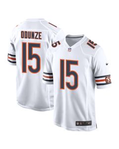 Rome Odunze 15 Chicago Bears 2024 NFL Draft First Round Pick Player Game Men Jersey – White