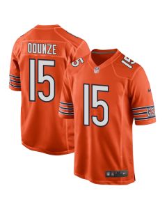 Rome Odunze 15 Chicago Bears Alternate 2024 NFL Draft First Round Pick Player Game Men Jersey – Orange