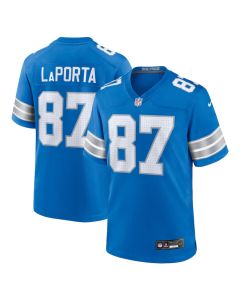 Sam LaPorta 87 Detroit Lions Game Men Jersey – Blue