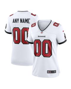 Tampa Bay Buccaneers Women Custom Game Jersey – White