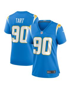 Teair Tart 90 Los Angeles Chargers Women’s Game Jersey – Powder Blue