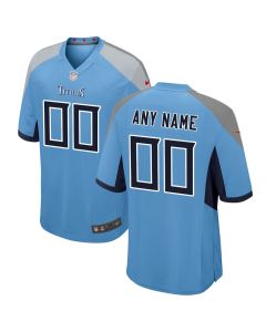 Tennessee Titans YOUTH Alternate Custom Game Jersey – Light Blue