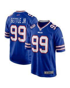 Tim Settle 99 Buffalo Bills Men Game Jersey – Royal