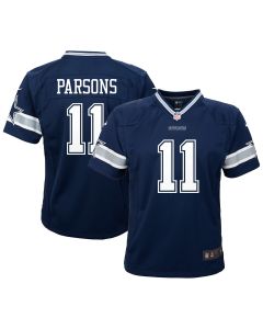 Toddler Dallas Cowboys Micah Parsons Navy Game Jersey