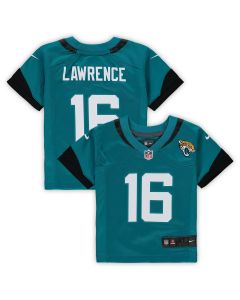 Toddler Jacksonville Jaguars Trevor Lawrence Teal Game Jersey