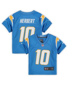 Toddler Los Angeles Chargers Justin Herbert Powder Blue Game Jersey