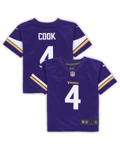Toddler Minnesota Vikings Dalvin Cook Purple Game Jersey
