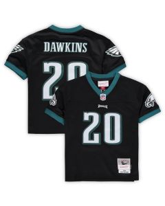 Toddler Mitchell & Ness Brian Dawkins Black Philadelphia Eagles 2004 Retired Legacy Jersey