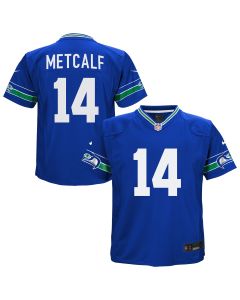 Toddler Seattle Seahawks DK Metcalf Royal Game Jersey