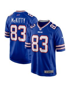 Tre McKitty 83 Buffalo Bills Team Game Jersey – Royal