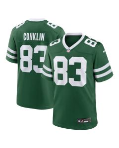 Tyler Conklin 83 New York Jets Team Game Men Jersey – Legacy Green
