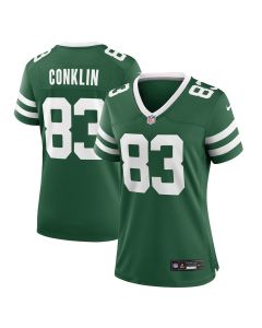 Tyler Conklin 83 New York Jets Women’s Team Game Jersey – Legacy Green