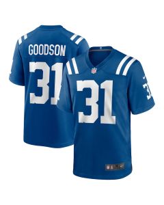 Tyler Goodson 31 Indianapolis Colts Game Men Jersey – Royal
