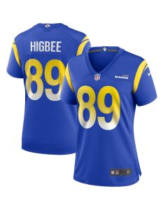 Tyler Higbee 89 Los Angeles Rams Women Game Jersey – Royal