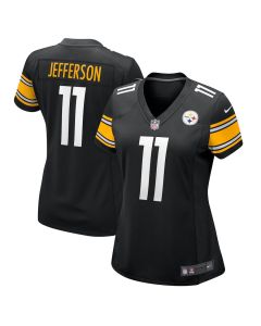 Van Jefferson 11 Pittsburgh Steelers Women’s Game Jersey – Black