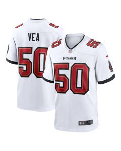 Vita Vea 50 Tampa Bay Buccaneers Game Men Jersey – White