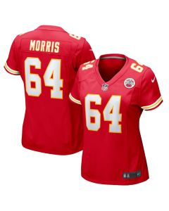 Wanya Morris 64 Kansas City Chiefs Women’s Game Jersey – Red
