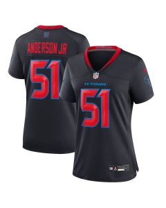 Will Anderson Jr. 51 Houston Texans Women 2nd Alternate Game Jersey – Navy