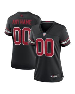 Women’s Arizona Cardinals Black Alternate Custom Game Jersey