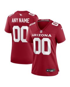 Women’s Arizona Cardinals Cardinal Custom Game Jersey