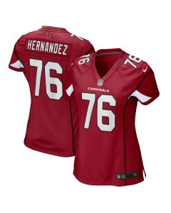 Women’s Arizona Cardinals Will Hernandez Cardinal Game Player Jersey