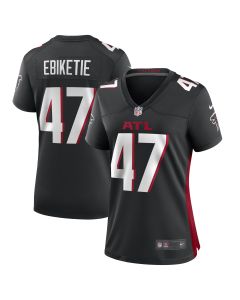 Women’s Arnold Ebiketie Atlanta Falcons Black Game Player Jersey