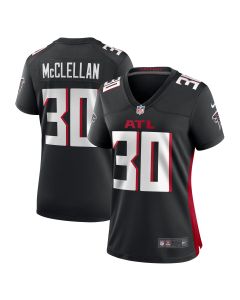 Women’s Atlanta Falcons Jase McClellan Black Game Jersey