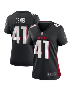Women’s Atlanta Falcons Lukas Denis Black Game Jersey