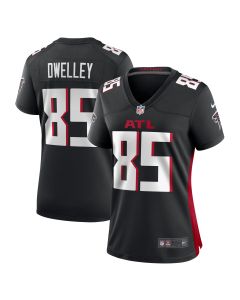 Women’s Atlanta Falcons Ross Dwelley Black Game Jersey