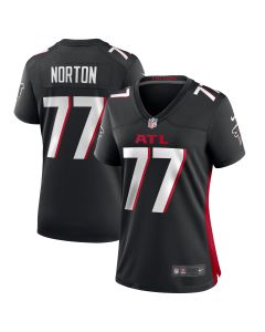 Women’s Atlanta Falcons Storm Norton Black Game Jersey