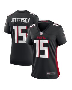 Women’s Atlanta Falcons Van Jefferson Black Game Jersey