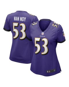 Women’s Baltimore Ravens Kyle Van Noy Purple Game Jersey