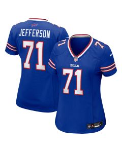 Women’s Buffalo Bills Quinton Jefferson Royal Game Jersey