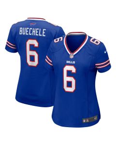 Women’s Buffalo Bills Shane Buechele Royal Team Game Jersey