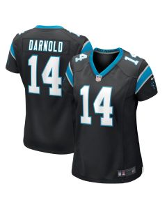 Women’s Carolina Panthers Sam Darnold Black Game Jersey