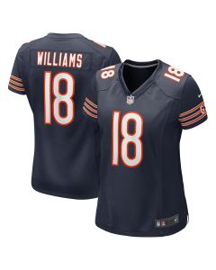 Women’s Chicago Bears Caleb Williams Navy Player Game Jersey