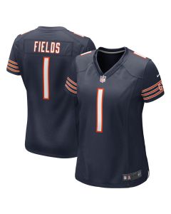 Women’s Chicago Bears Justin Fields Navy Player Jersey