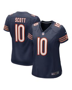 Women’s Chicago Bears Tyler Scott Navy Game Jersey