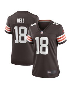 Women’s Cleveland Browns David Bell Brown Game Jersey