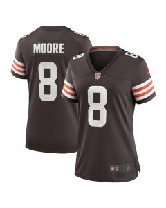 Women’s Cleveland Browns Elijah Moore Brown Game Jersey
