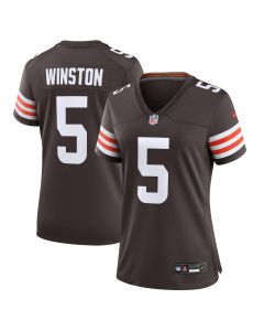 Women’s Cleveland Browns Jameis Winston Brown Game Jersey