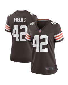 Women’s Cleveland Browns Tony Fields II Brown Team Game Jersey