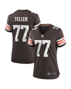Women’s Cleveland Browns Wyatt Teller Brown Game Jersey